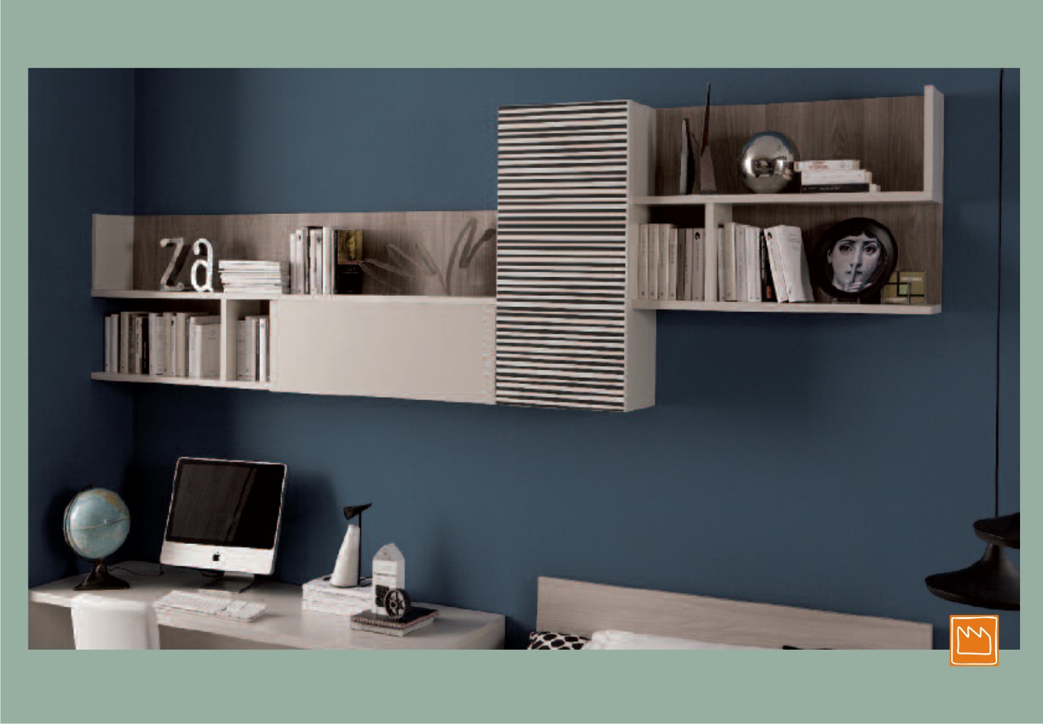 Liberie pensili di design Camerette design ragazzi