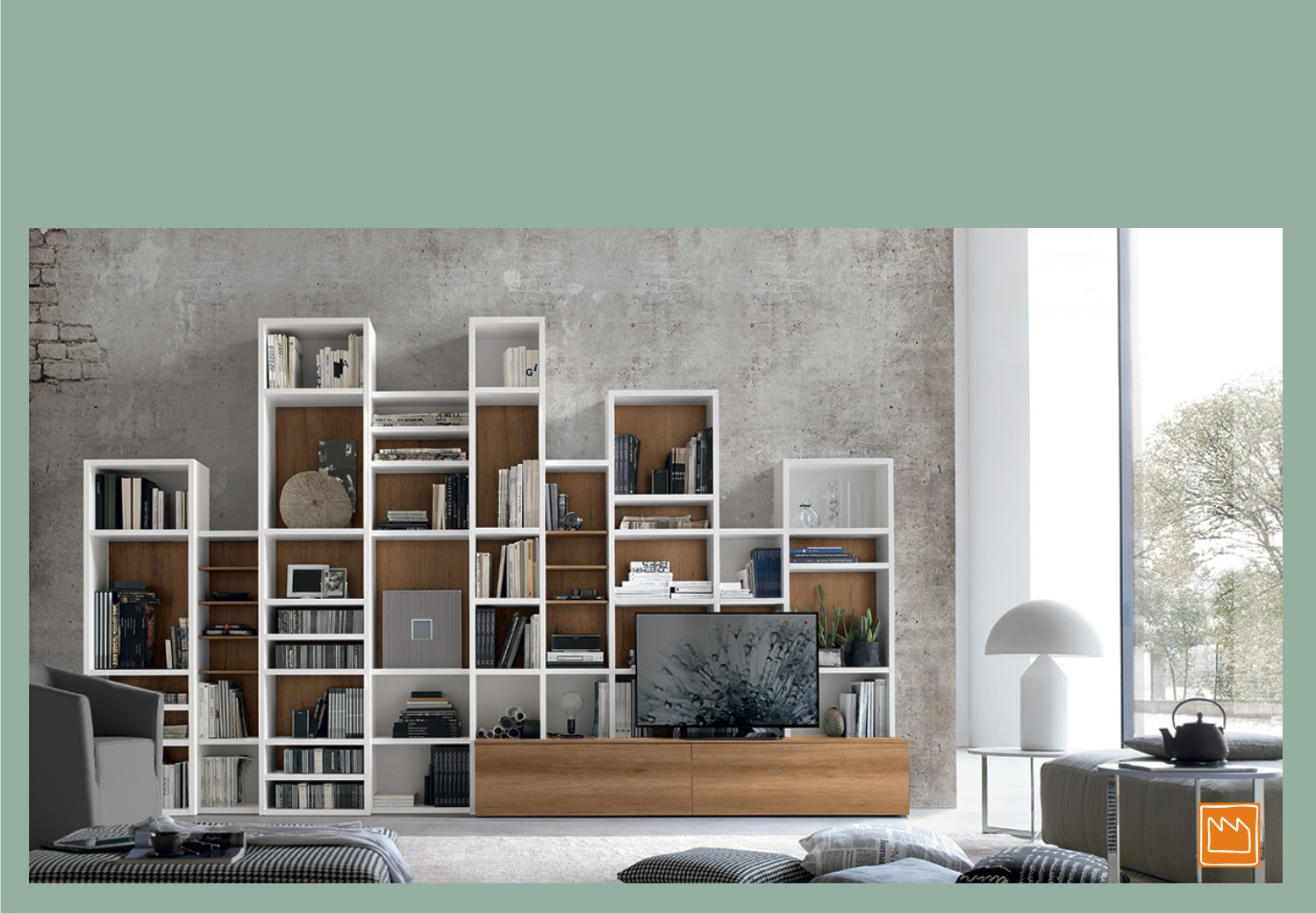 Librerie per la cameretta e per il soggiorno