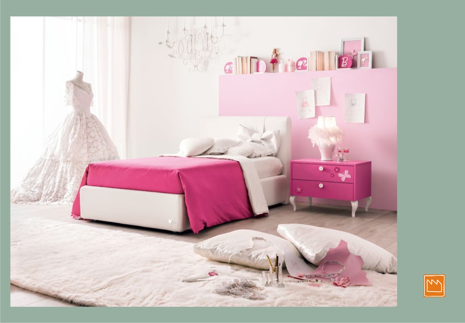 Letto imbottito con contenitore una piazza e mezza: letto amico da ...