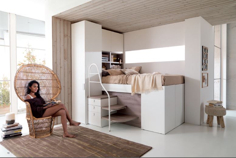 Letto una piazza e mezza soppalco ~ avienix.com for . Camere da una piazza e mezza