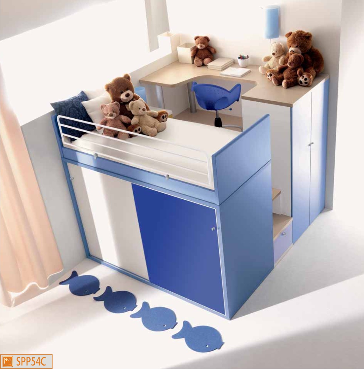 Tana del lupo la cameretta scelta dai bambini