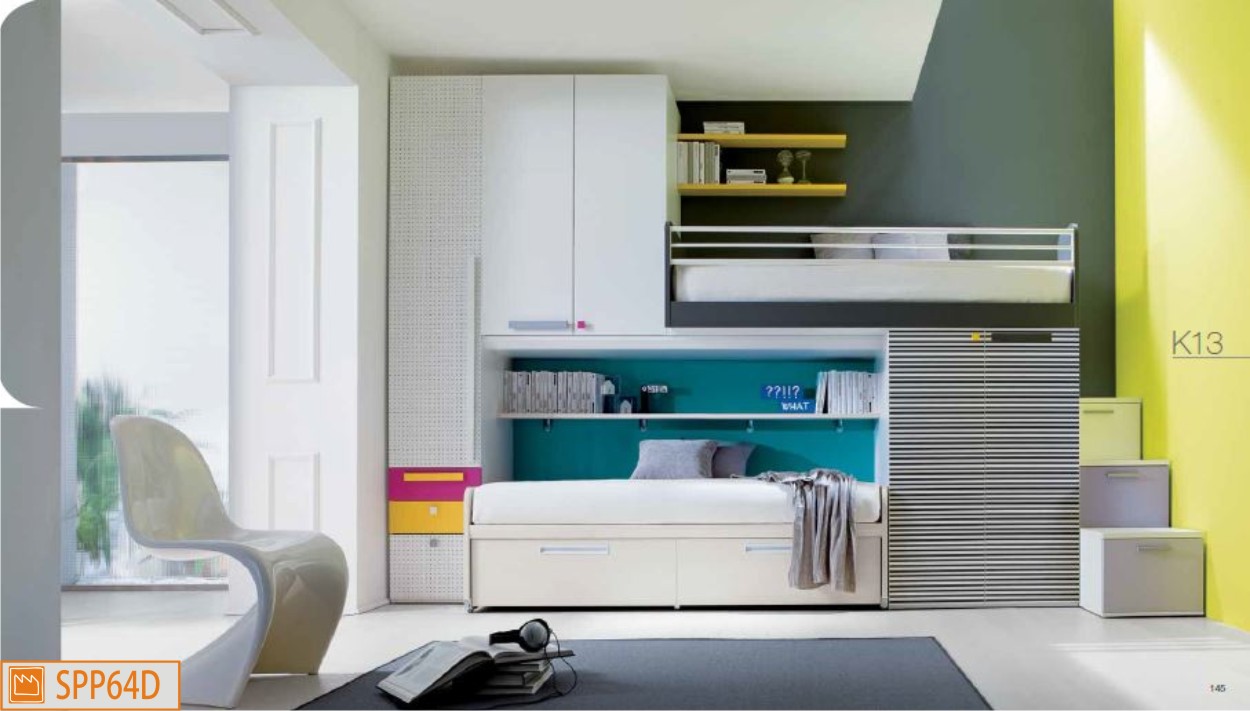 Cameretta ikea a soppalco: decor and bathroom. letti a soppalco ...