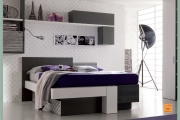 letto con cassetti cargo modus