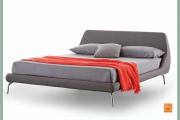 letto grigio bordino