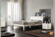 letto moderno laccato