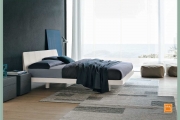 letto moderno in legno