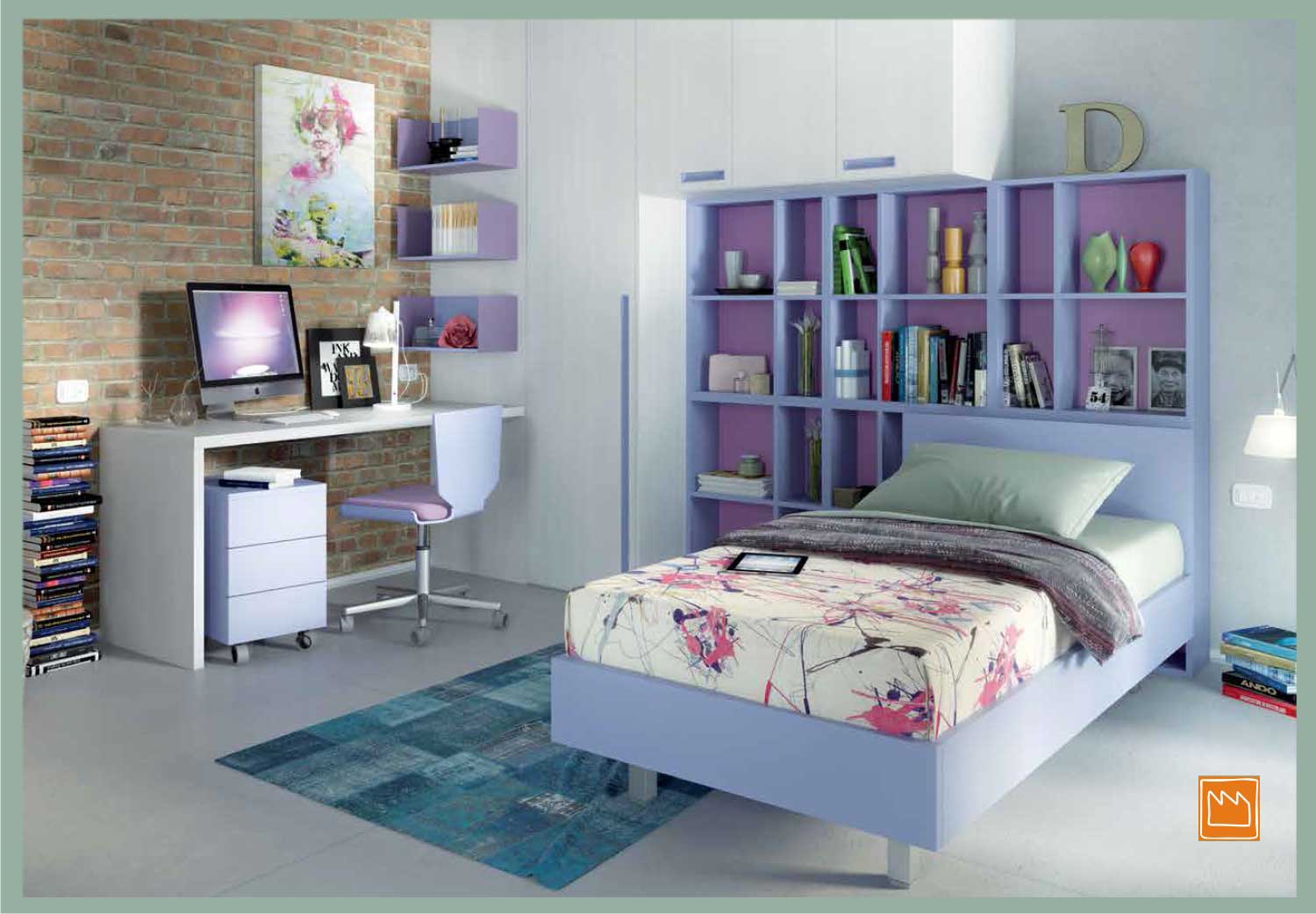 Letto Flou Piazza E Mezzo