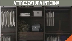 interno armadi, tubi e ripiani