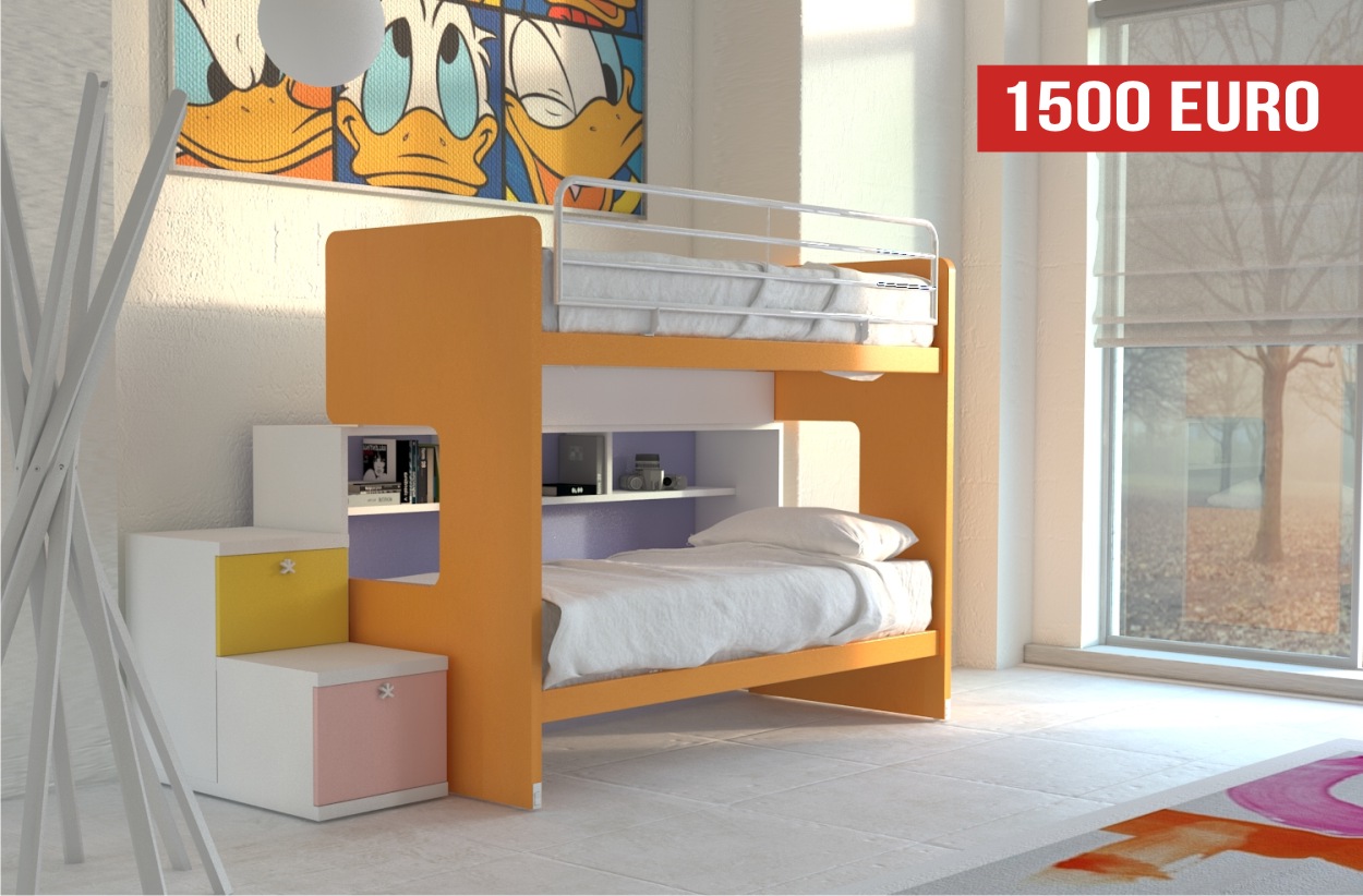 Letto A Castello Bambini Mondo Convenienza