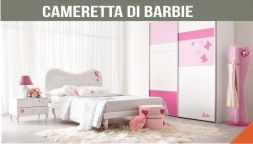 la cameretta romantica di barbie