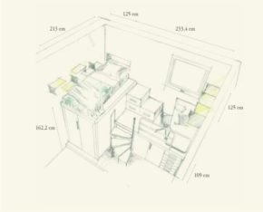 progetto per cameretta