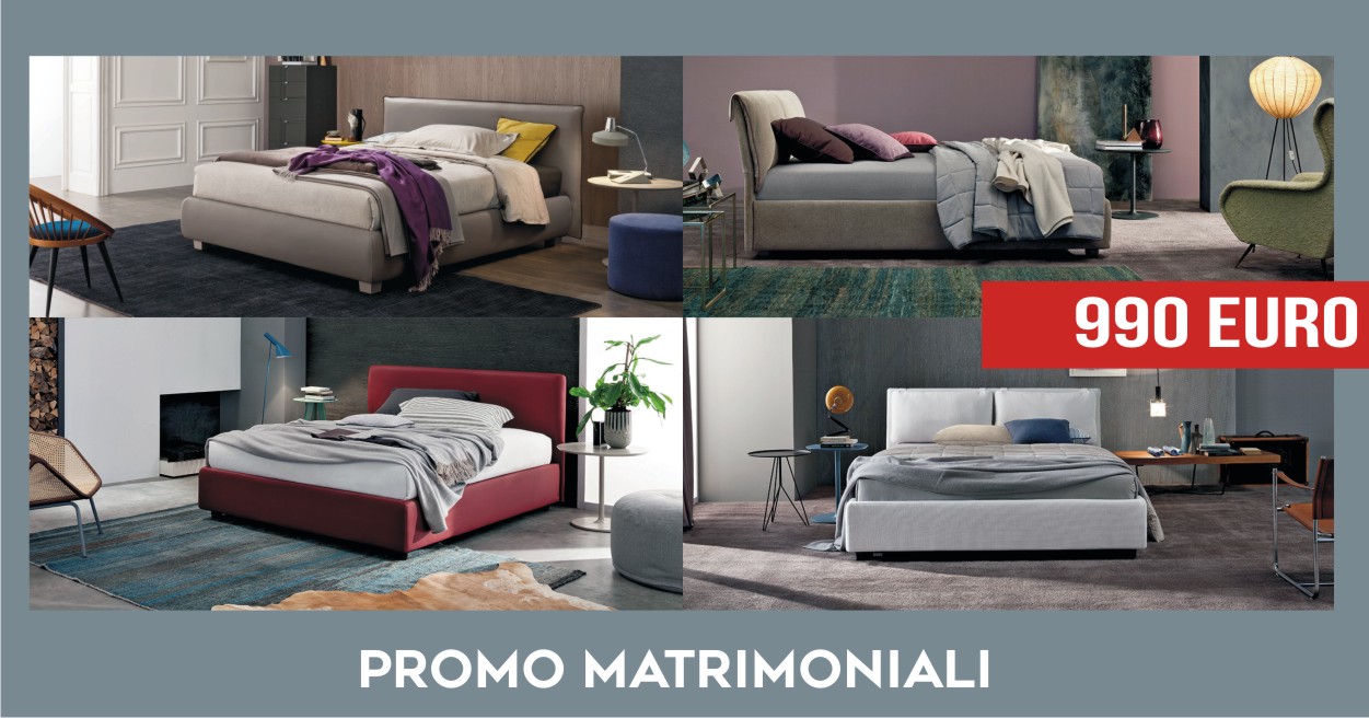 promozione dei letti matrimoniali tessili