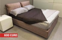 Letto matrimoniale imbottito contenitore in offerta