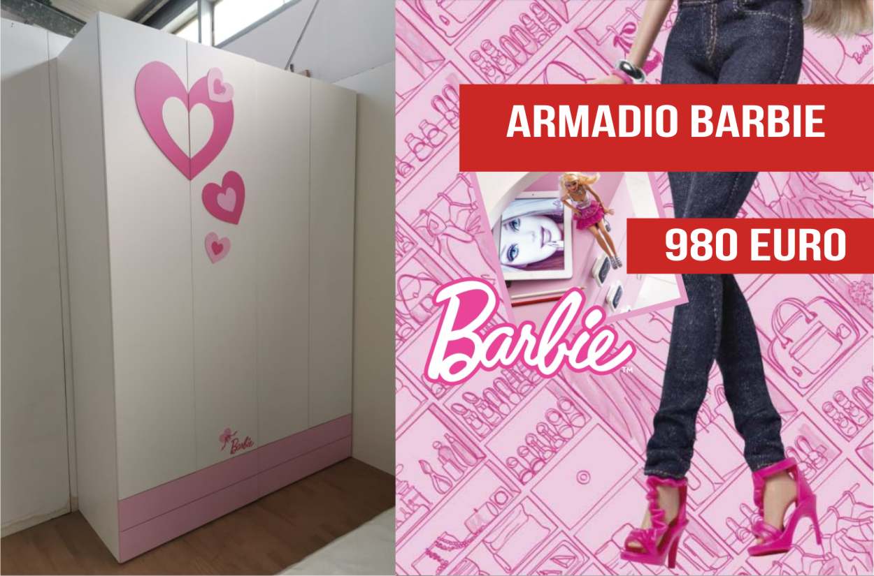 armadio barbie