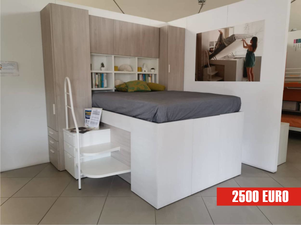 letto matrimoniale cabina armadio