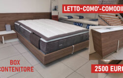 LETTO MATRIMONIALE DOIMO + COMODINI + COMO’