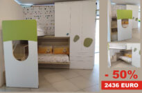 Cameretta soppalco ad angolo