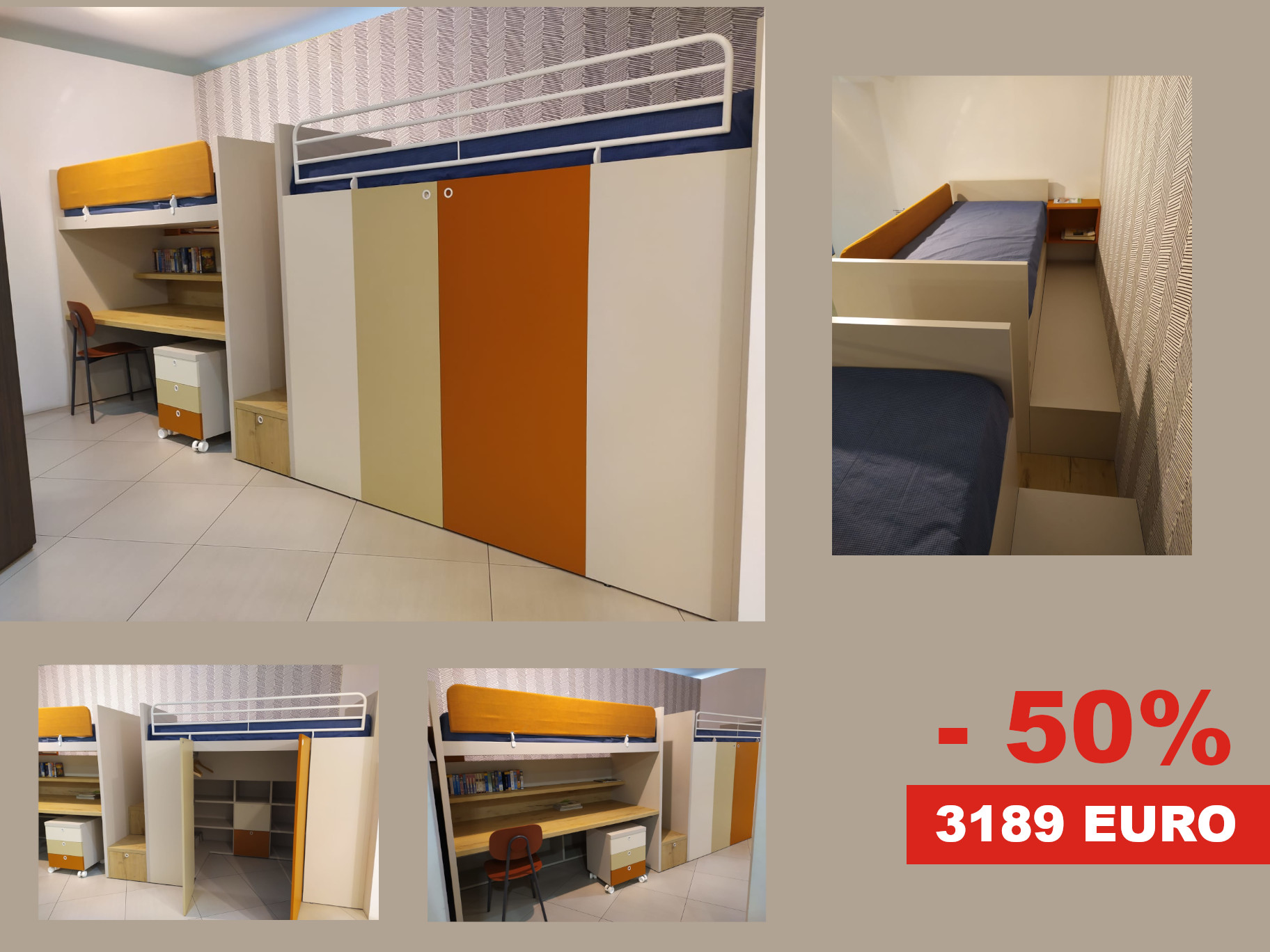 Cameretta soppalco in offerta milano