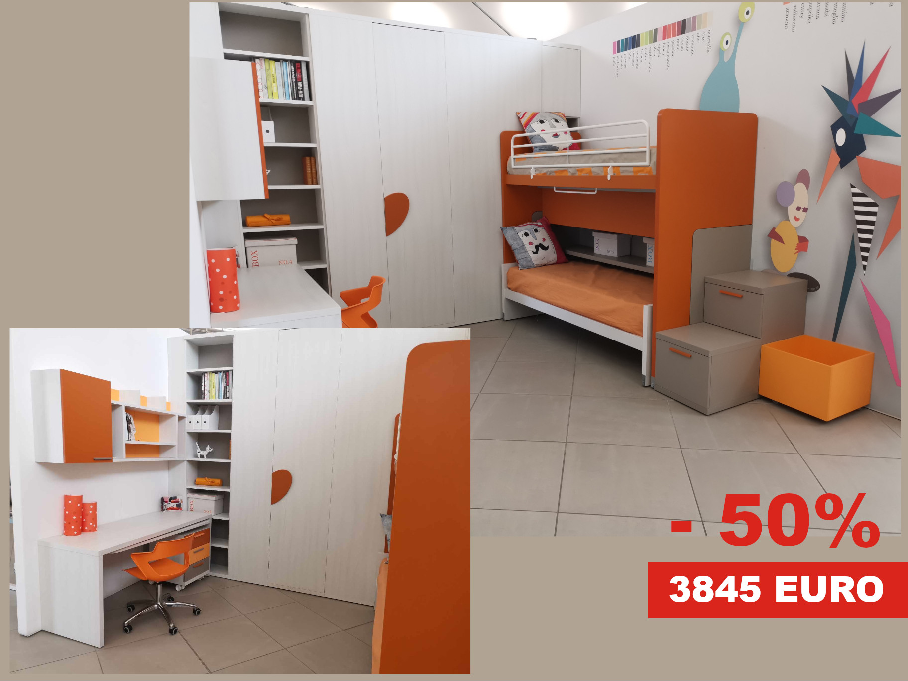 cameretta in offerta -50%